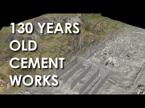 130 YEARS OLD CEMENT WORKS in 3D | RealityCapture Photogrammetry