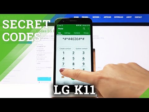 Secret Codes for LG K11 – Hidden Mode / IMEI Number / Calendar Storage