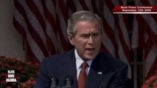 BUSH SLIPS UP   Bush Admits to Explosives Used at World Trade Center 9 11 Long Version