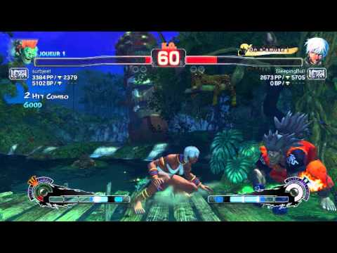 USF4 sleepingbull online match - sleepingbull (elena) vs surbjeet (blanka)