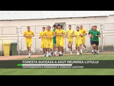 Foresta Suceava a avut reunirea lotului. Vicepreședintele demisionar a convocat jucătorii