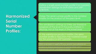 Basics of Serial Number Management in EWM