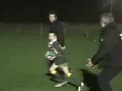 Dendermonde rugby jeugd U9 continuiteit/backy drill