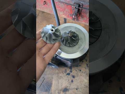 How to change a turbo compressor wheel 💪