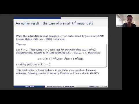 SMOOTH CONTROLLABILITY OF THE NAVIER-STOKES EQUATION WITH NAVIER CONDITIONS