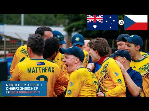 AUS vs CZE - Positional Match (13th) (2023 Men's Fistball World Championships)