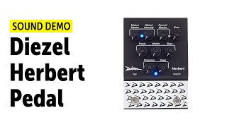 Video thumbnail for Diezel Herbert Pedal sound demo (no talking) by Guitar Bonedo