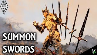 SUMMON SWORDS: Crazy Magic Mod!!- Xbox Modded Skyrim Mod Showcase