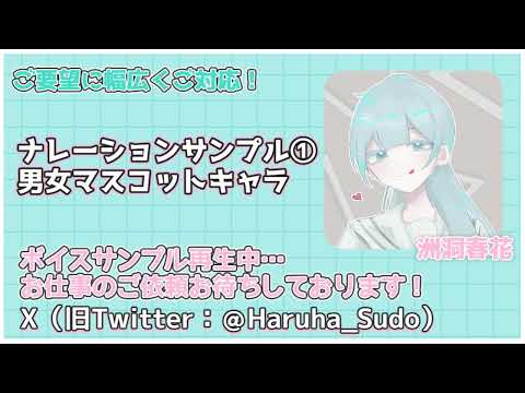 ハイクオリティなナレーションを納品します イメージ1