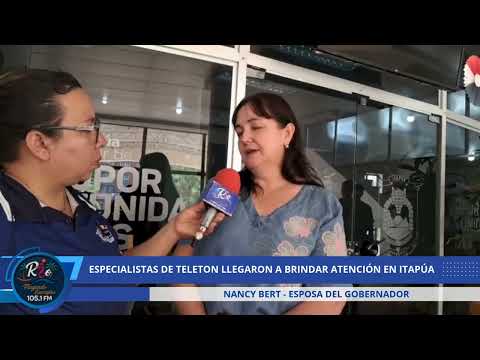 ESPECIALISTAS DE TELETON LLEGARON A BRINDAR ATENCIÓN EN ITAPÚA