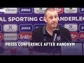 Press conference after #ANDKVM