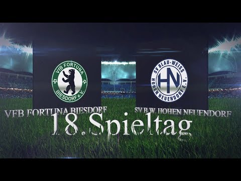 [18 Spieltag/Landesliga] VFB FORTUNA BIESDORF - SV B.W. Hohen Neuendorf