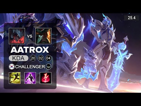 Aatrox vs GangPlank Top - KR Challenger - Patch 25.4 Season 15