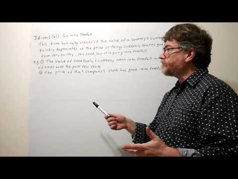 Tutor Nick P Idioms 61 - Go into Free Fall