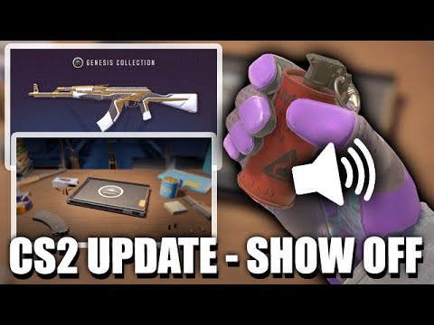 CS2 Update "Show Off" - Neues Kisten-System, Granaten Sounds, Skin Inspects & Map Scripts