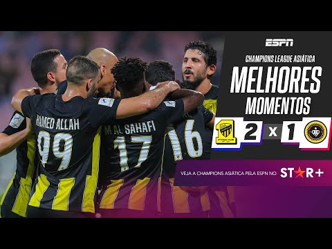 Com Fabinho de titular, Al Ittihad bate Sepahan e vence mais uma na Champions League asiática