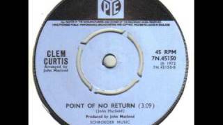 Clem Curtis Point Of No Return