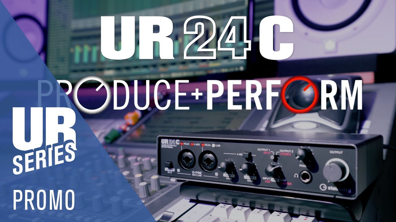 For Music Producers and DJs | UR24C USB 3.0 Audio Interface - YouTube