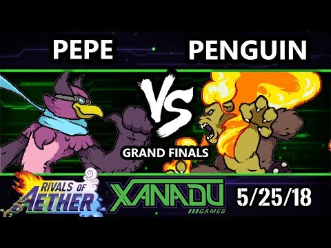 The Grind 28 RoA - Pepe [L] (Wrastor) Vs. Penguin (Random)  - Rivals of Aether Grand Finals