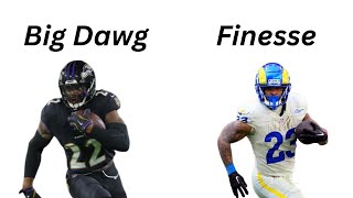 NFL RB Power and Violence Tier List