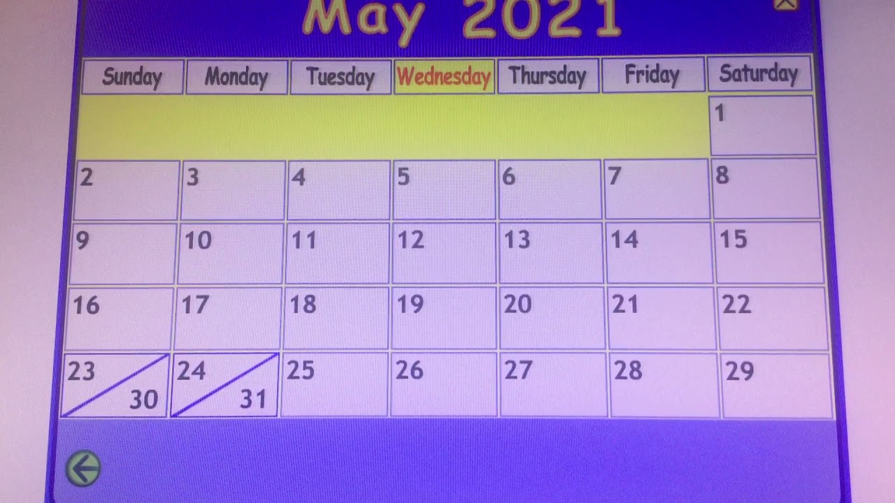 Starfall: May 2021 Calendar