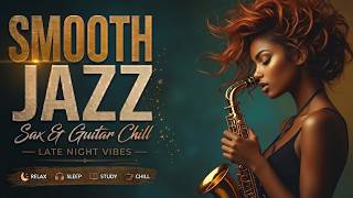 Smooth R&B Jazz 🎷 Soft Saxophone for Relaxing & Slow Down Moments