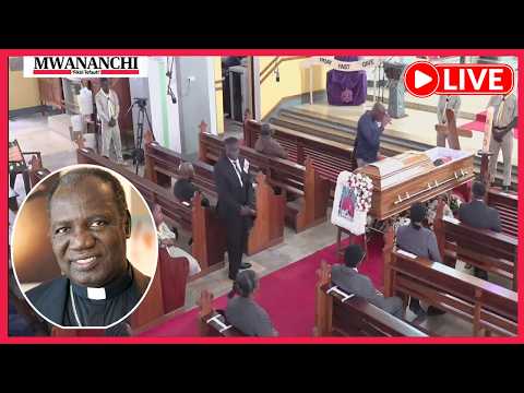 Wananchi wakiaga mwili wa Kardinali Pengo kanisani