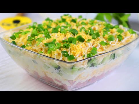 Всего 4 основных ингредиента!Салат за ПЯТЬ Минут!На Пасху- Быстрый и вкусный