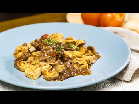 Homemade BEEF TORTELLINI - OLIVE GARDEN COPYCAT |...