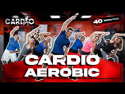 Aerobic Workout to Lose Weight at Home | Low Impact |