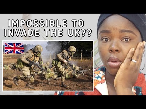 Reactions to Why Invading the UK is Nearly Impossible || Foreigner Reacts