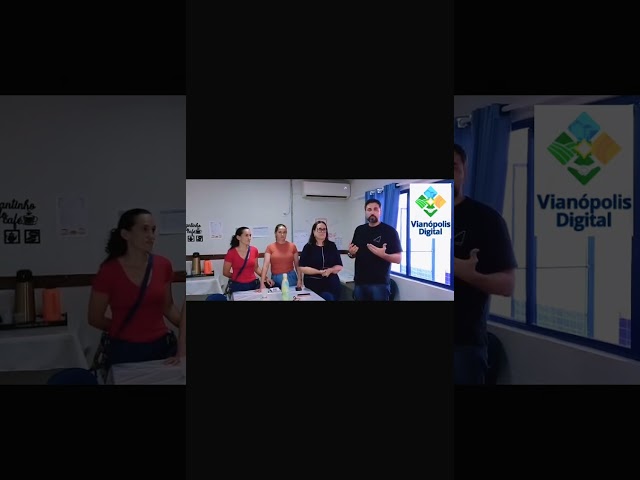Vianópolis Digital integra o CMEI Joana Caixeta