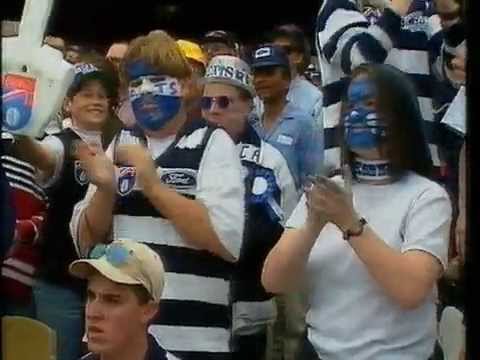 1995 AFL Grand Final News Report. Carlton Vs Geelong