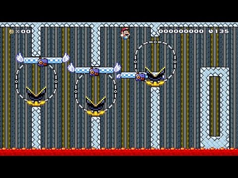 Super Mario Maker - Lifts in Limbo by Glackum