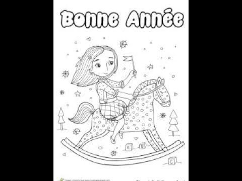 Haul coloriage et une bonne année