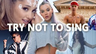 Try Not To Sing Along Challenge  (EXTREMELY HARD) (BEST SONGS 2017) #1
