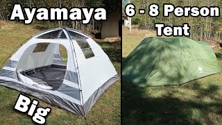 Ayamaya 6 to 8 Person Tent with two vestibules