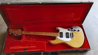 Video thumbnail for Vintage Music Man Stingray II guitar (Paul Barrere of Little Feat) by Laurie-Anne Collins
