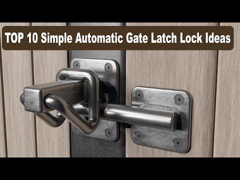 Locking Gate Latch