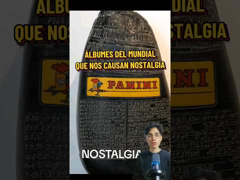 Álbumes del mundial que nos causan nostalgia #albumpani #panini #mundial2026
