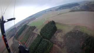 preview picture of video 'Paragliding Staudernheim 26.11.2011'