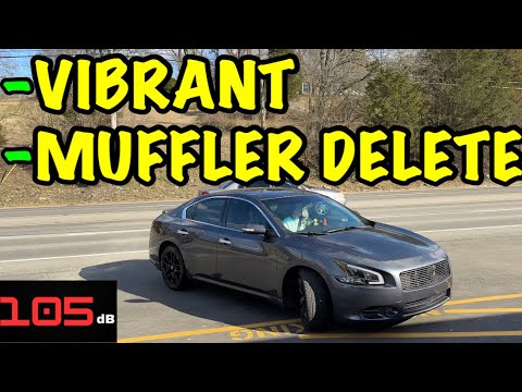 2009 Nissan Maxima 3.5L V6 w/ VIBRANT & MUFFLER DELETE!