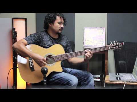 TC Electronic Polytune Clip demo on acoustic bass by Ariel Garcia