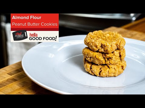 Almond Flour Peanut Butter Cookies