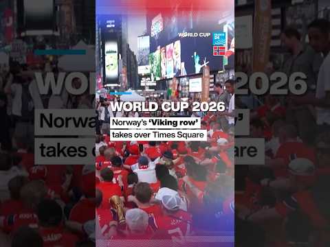 World Cup 2026: Norway’s ‘Viking row’ takes over Times Square