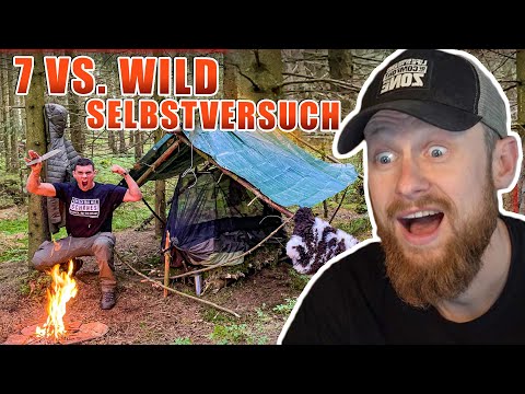 7 vs. Wild - Survival Mattins 24h SELBSTVERSUCH & FINALE GEGENSTÄNDE | Fritz Meinecke reagiert