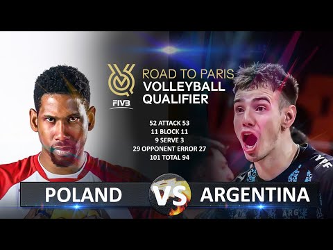 Poland vs Argentina | Volleyball Olympic QT 2023