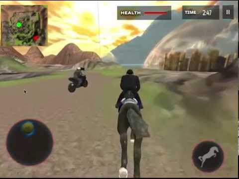 Mounted Police Horse Rider Video