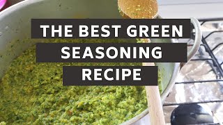 How to Make.....The Best St. Lucian Green Seasoning