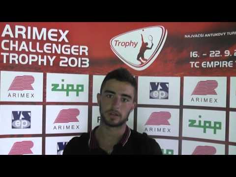 ARIMEX Challenger Trophy 2013: Oliver Nagy (SVK) - Danylo Kalenichenko (UKR) 6-4, 6-1
